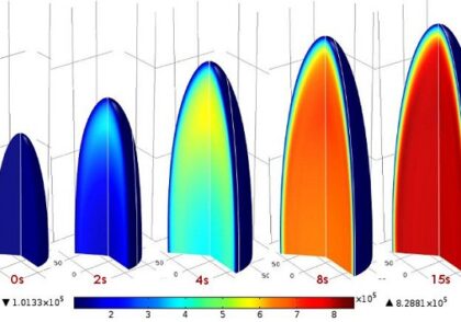 مدل های حمل و نقل جفت و مکانیک جامد برای برنج پف کرده بهتر