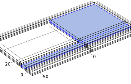 شبیه سازی سوئیچ RF MEMS