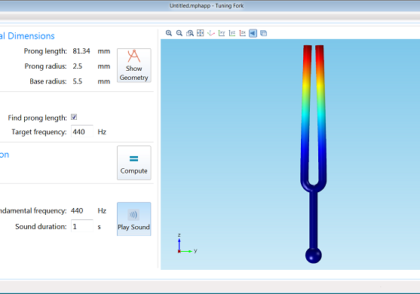 برنامه Tuning Fork