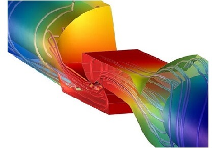 تجزیه و تحلیل رسانایی الکتریکی و حرارتی در یک سوئیچ تماسی